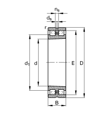 ALS NN3022-AS-K-M-SP, (j) DIN 5412-4 ˜ʵҪߴ, ǶλS, pFF 1:12 ɷx, ּpСď(ni)϶ƹ