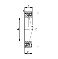 SS HCS71910-C-T-P4S, {(dio)(ji)Ɍ(du)b|  = 15㣬ɂ(c)ܷǽ|ƹ